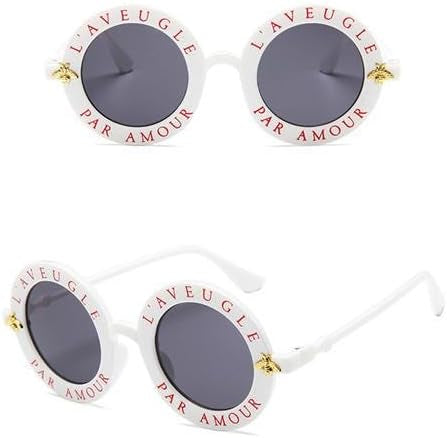 Sunglasses round retro-chic