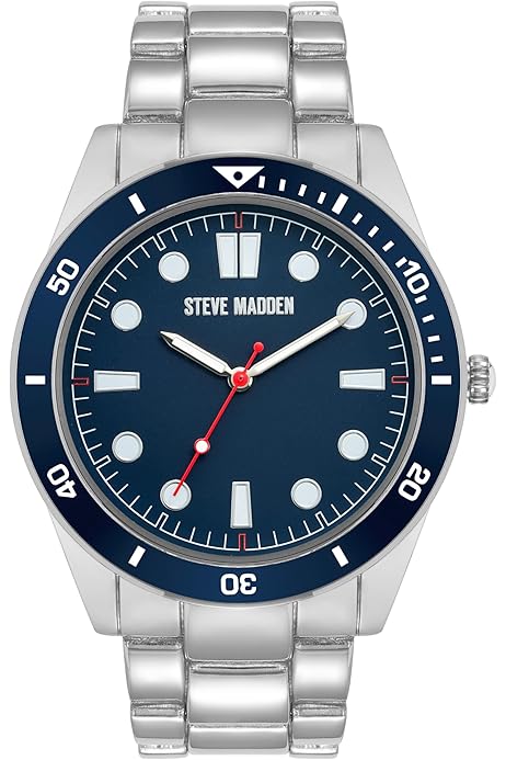 Steve Madden Watch Silver Smart band