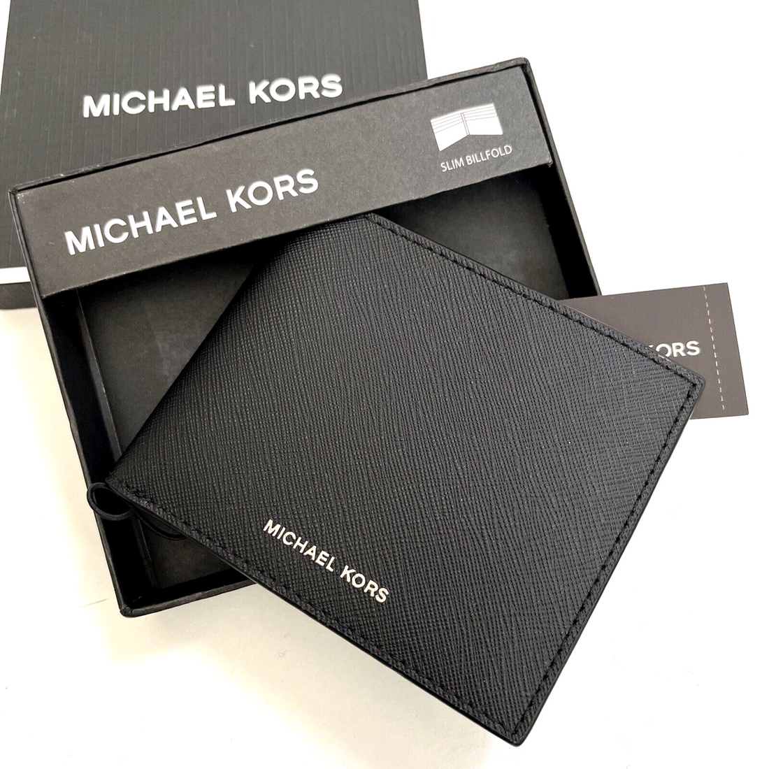 Mk mens black wallet Andy