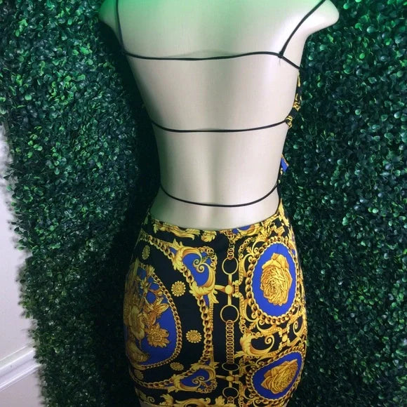 Papaya Short Versace S/M