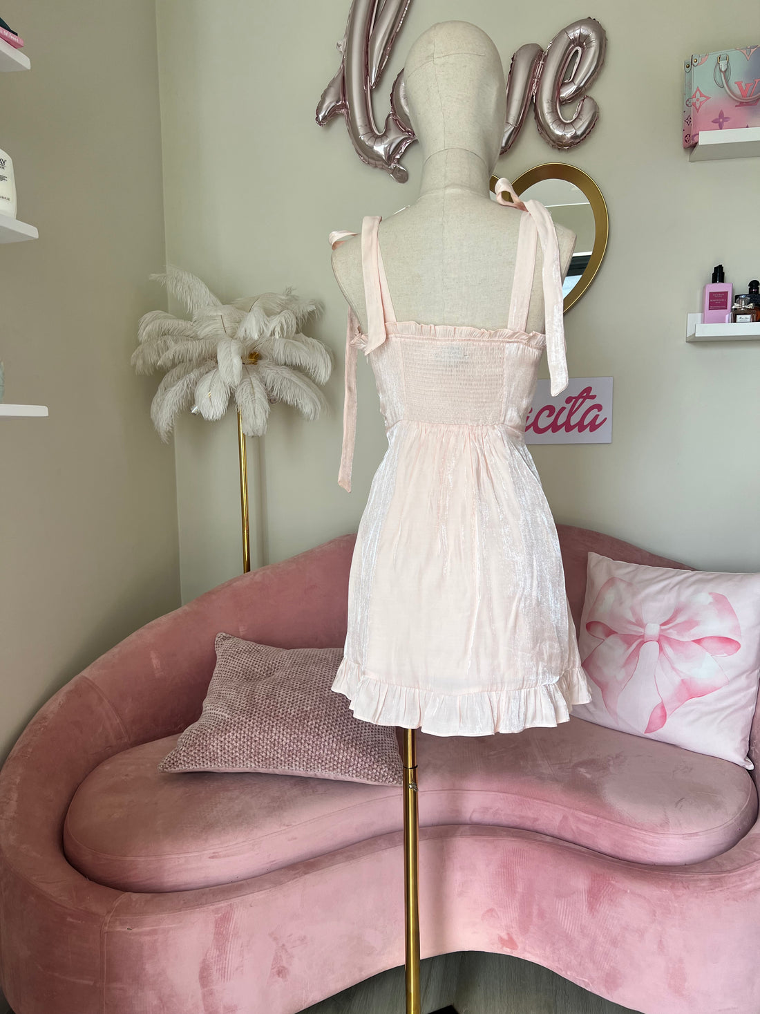 Forever 21 Dress Blush Pink Small