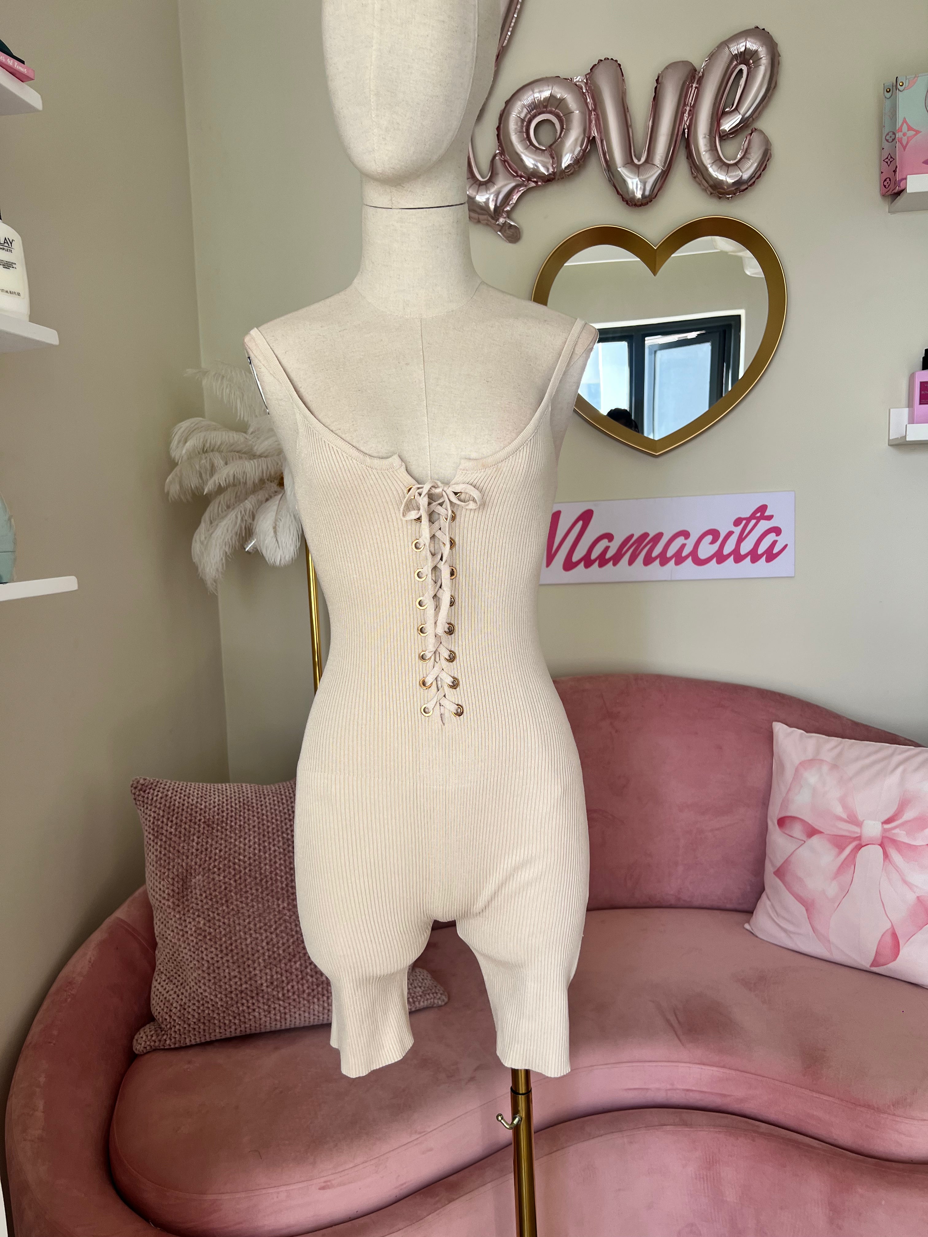 Oece Studio Jumpsuit Cream Small