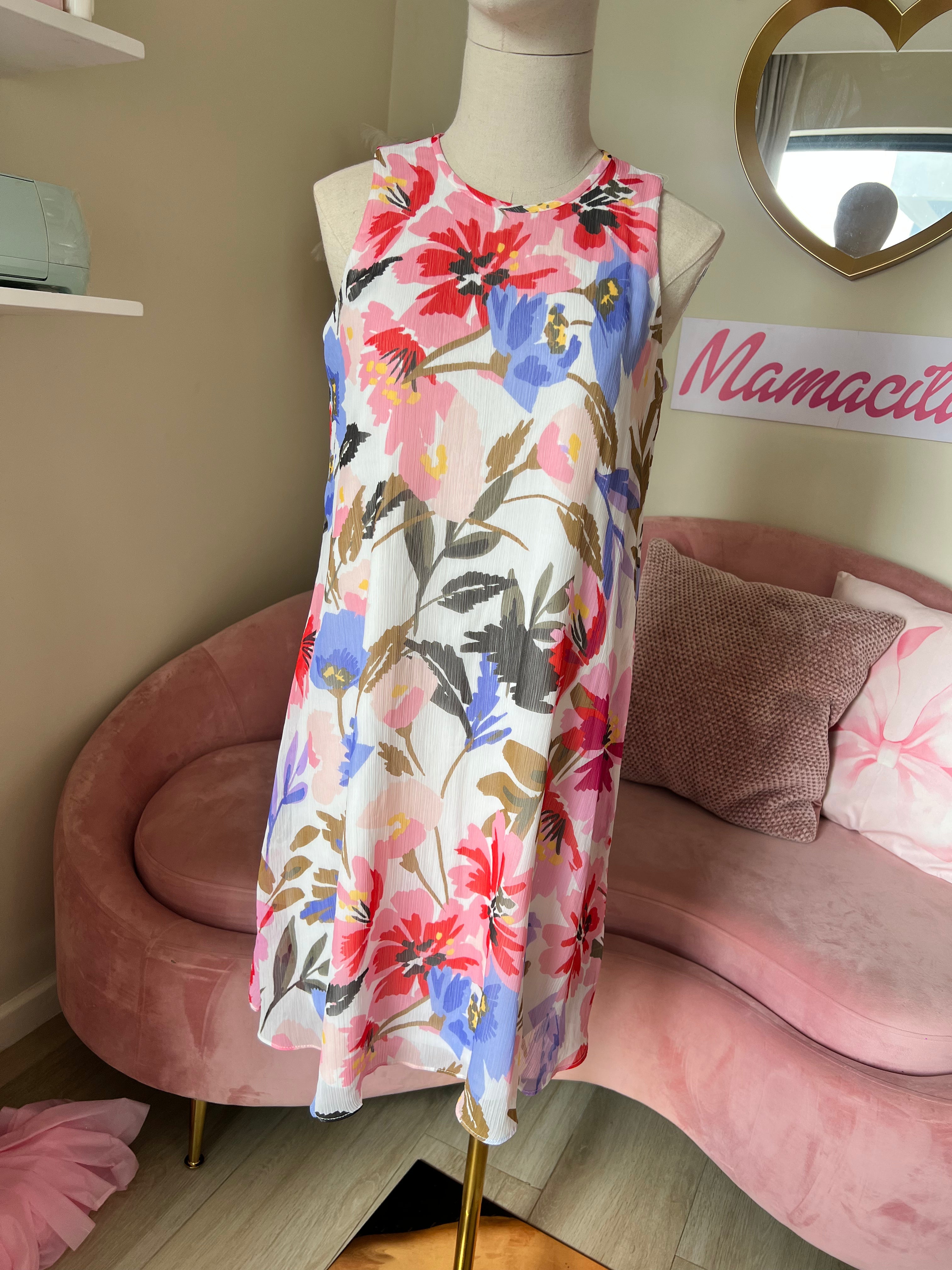 Calvin klein Dress Short Floral Small