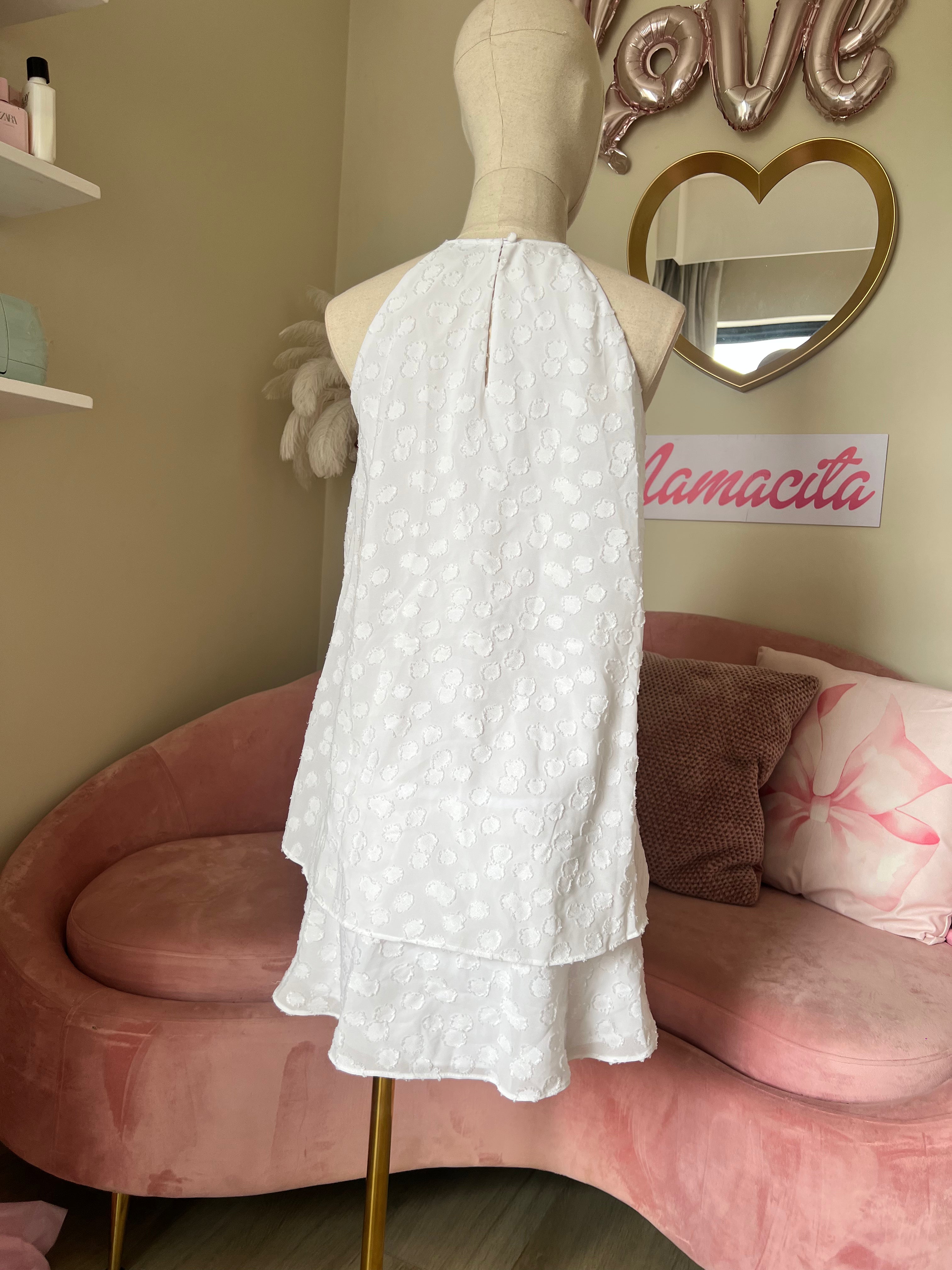 Ann taylor Dress Short White Small