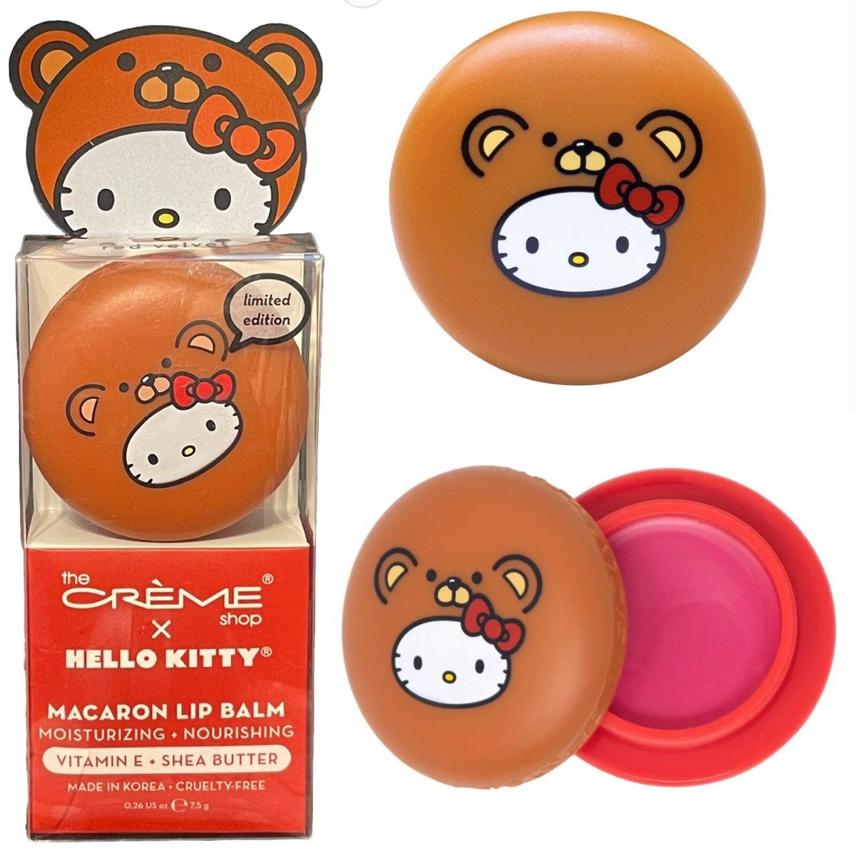 Hello Kitty Macaroon Brown Lip Balm