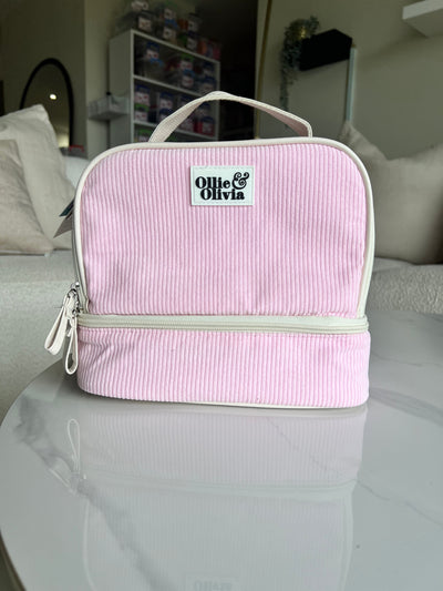 Ollie & Olivia Insulated Lunch Tote Pink