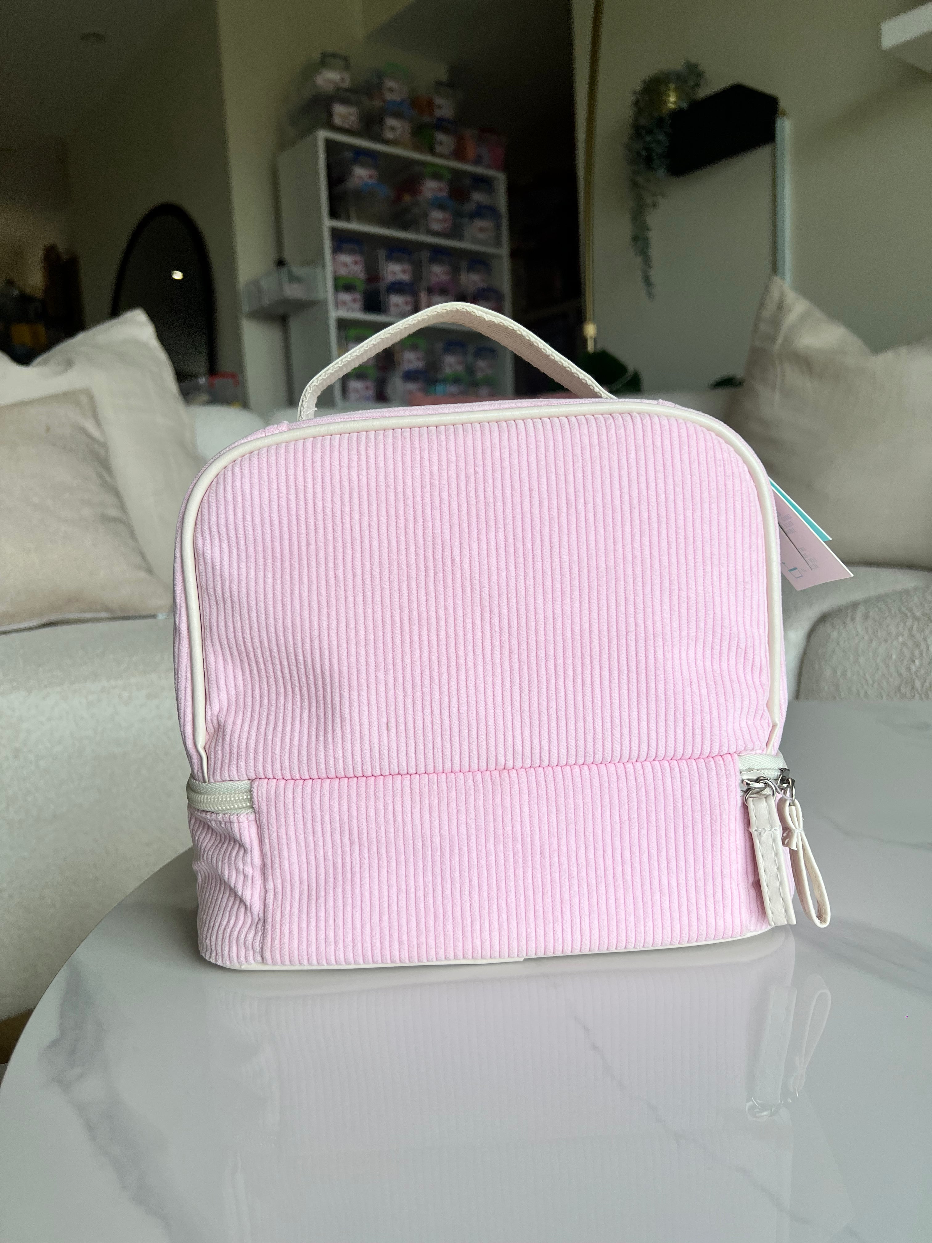 Ollie & Olivia Insulated Lunch Tote Pink