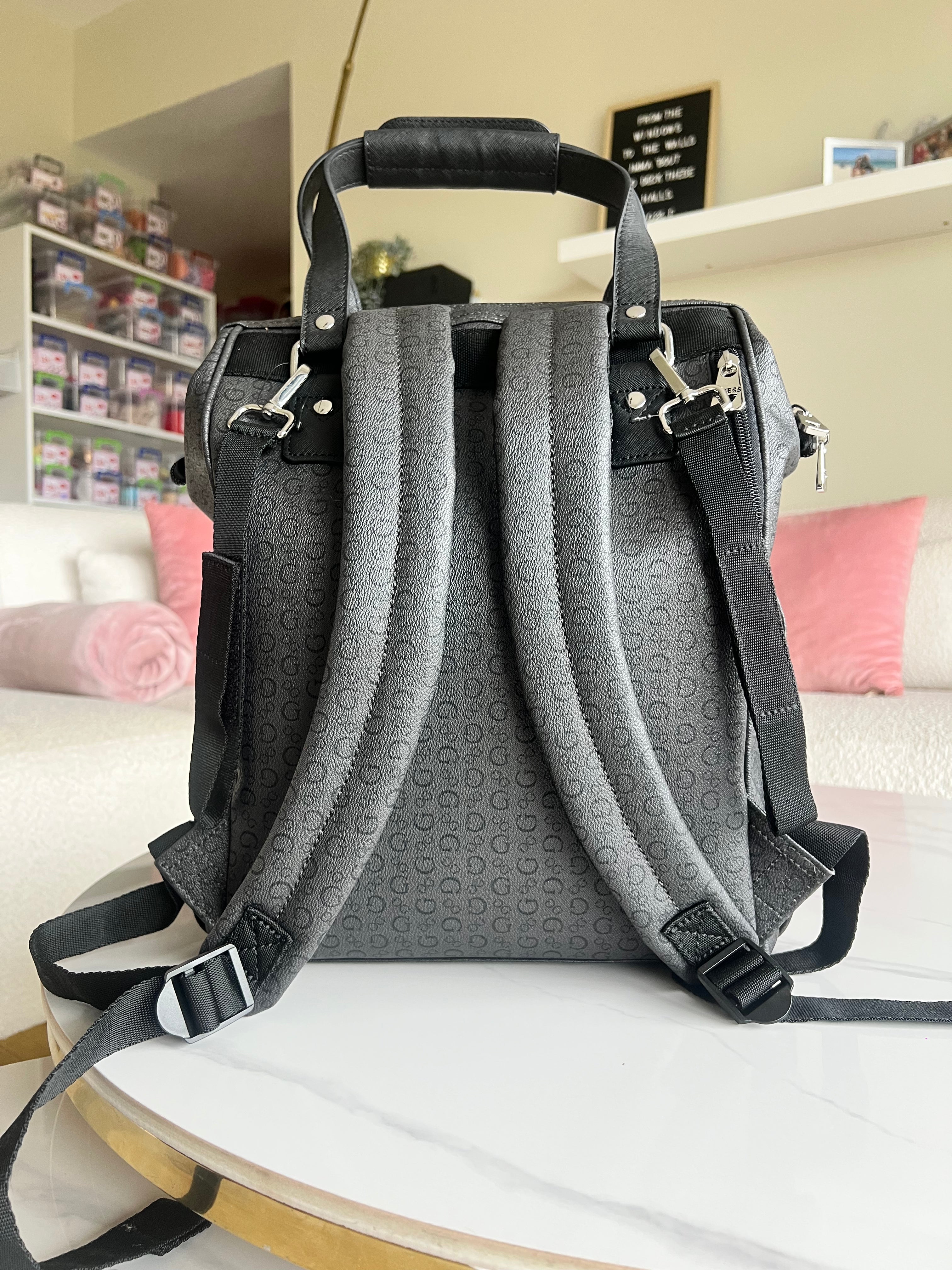 Guess Black Diaper Backapack