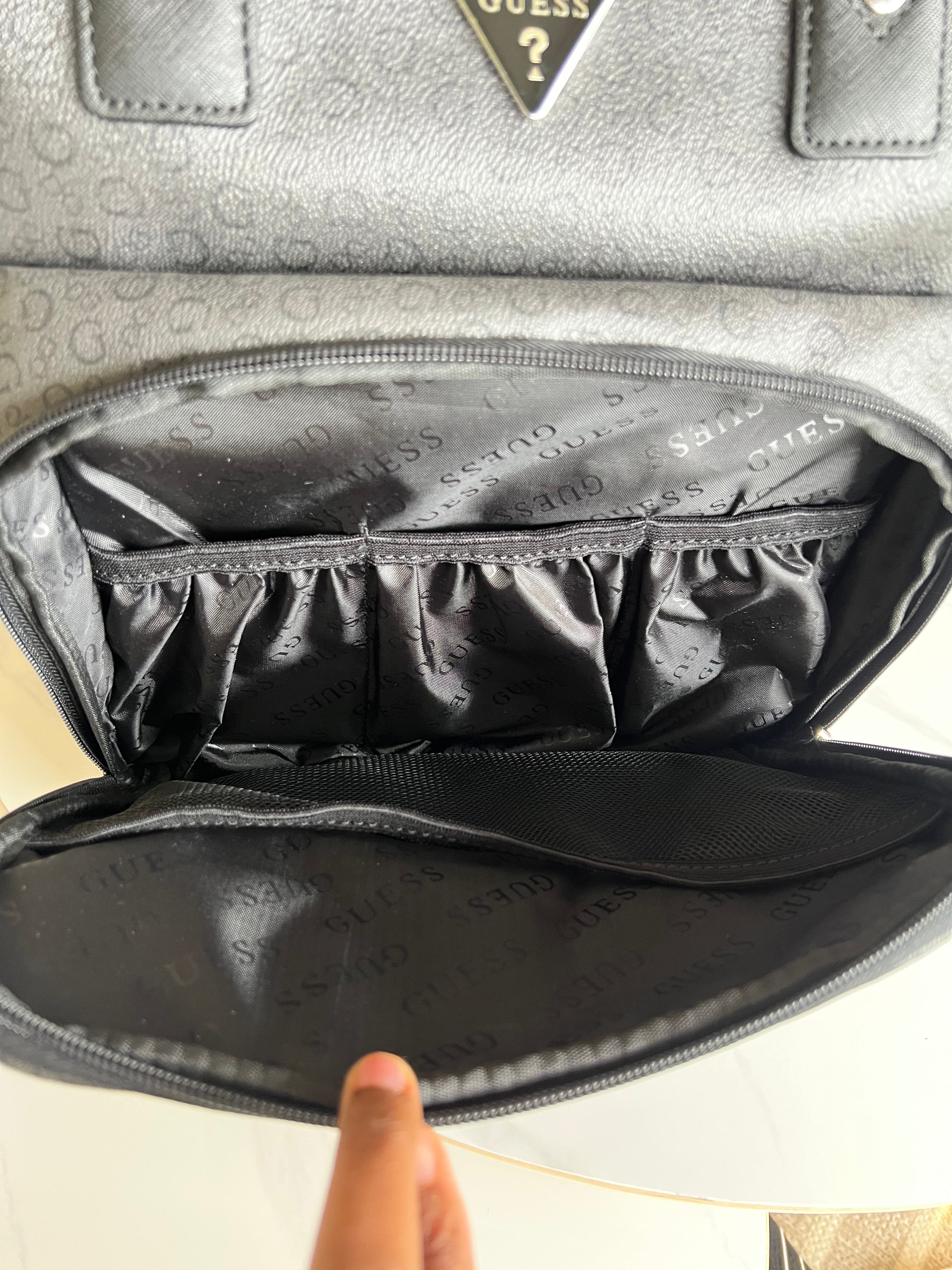 Guess Black Diaper Backapack