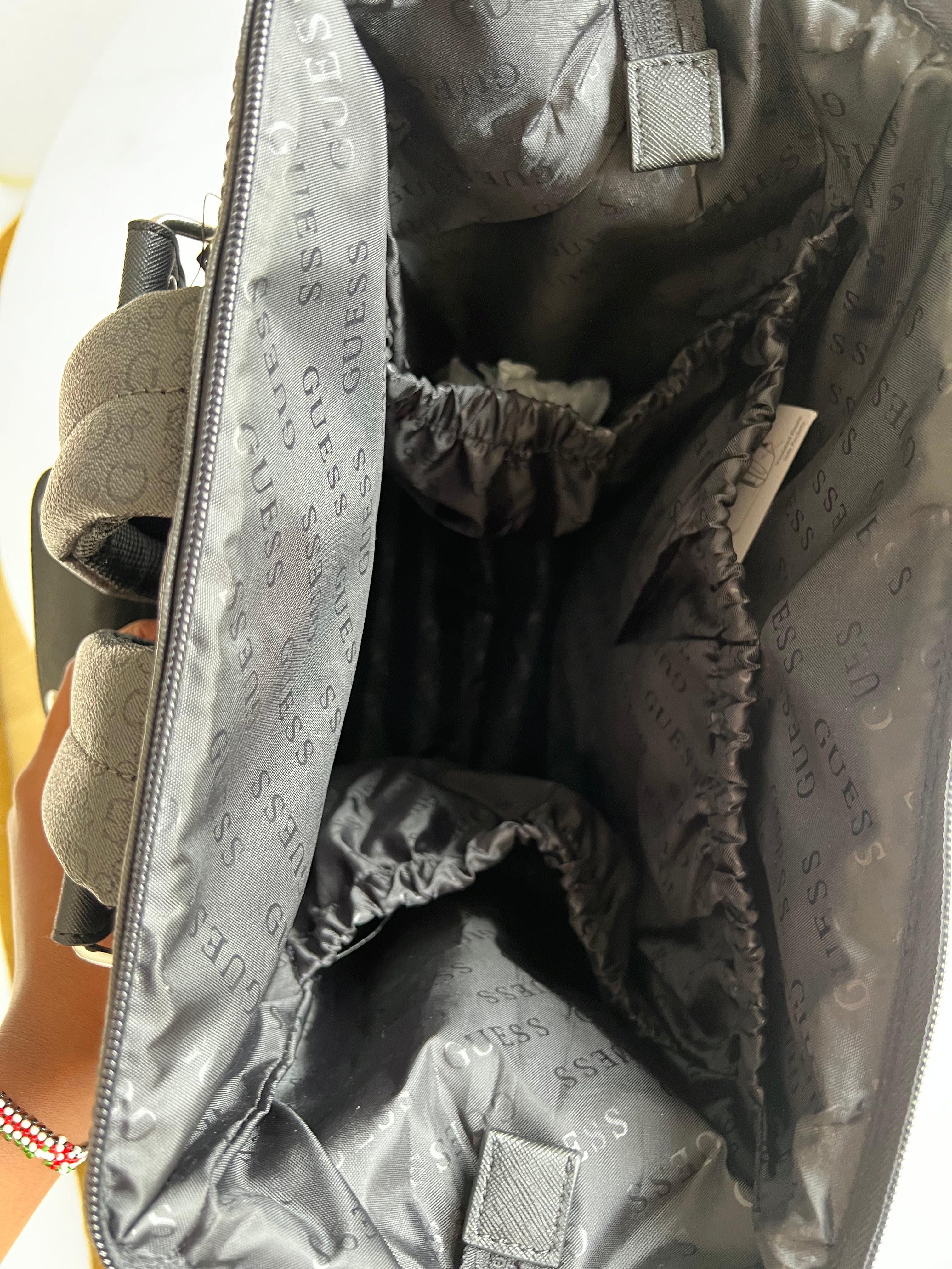 Guess Black Diaper Backapack