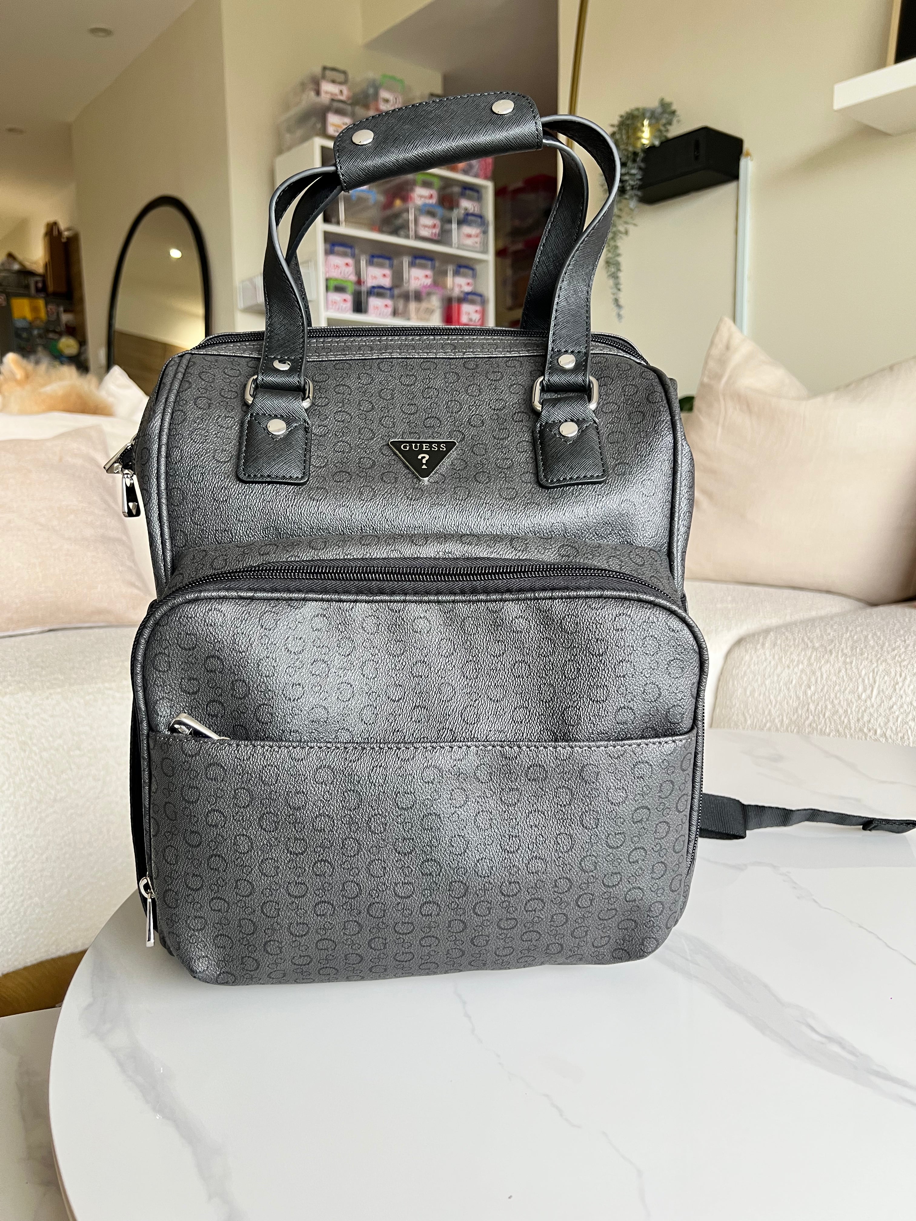 Guess Black Diaper Backapack