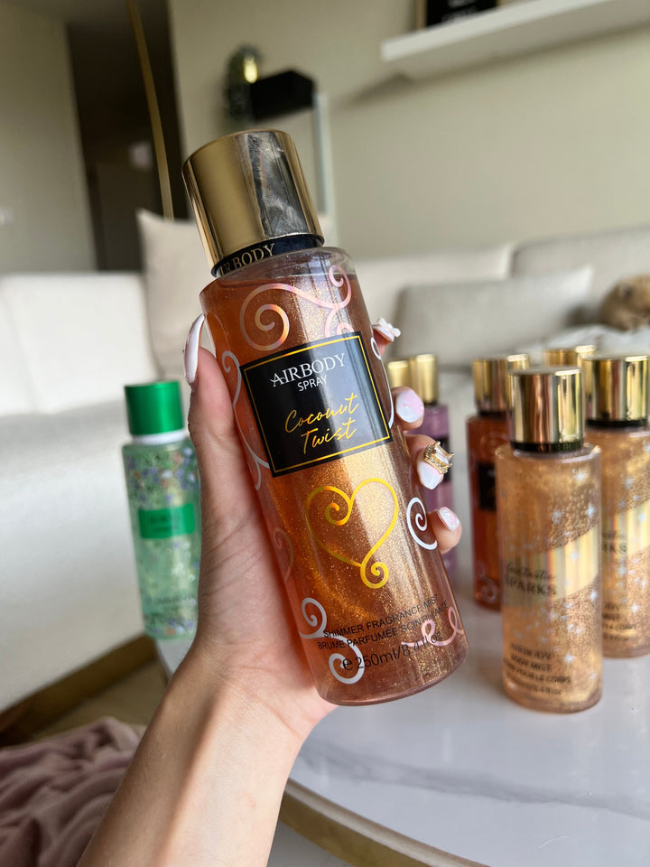 Coconut Twist Shimmer Mist by Air Body