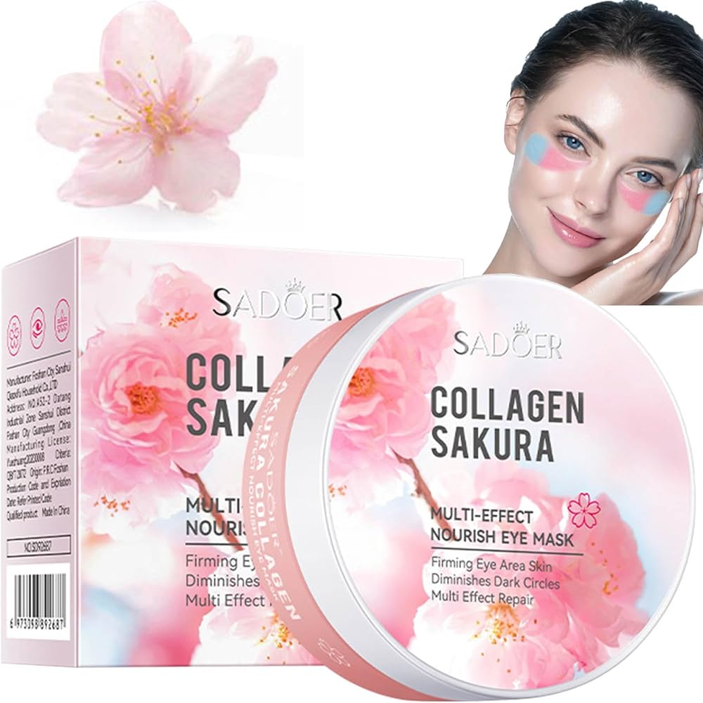 Saoder Collagen Sakura Multi-Effect Nourish Eye Mask