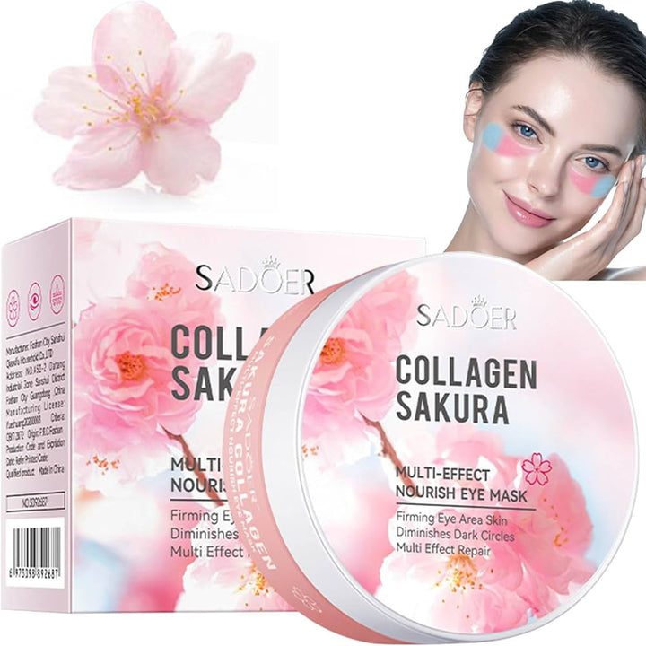 Saoder Collagen Sakura Multi-Effect Nourish Eye Mask