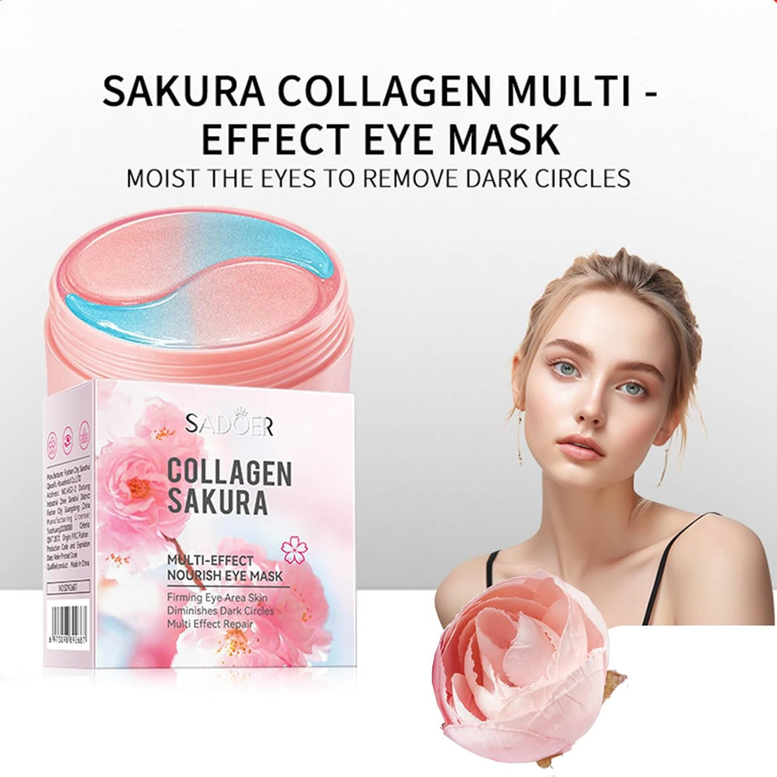 Saoder Collagen Sakura Multi-Effect Nourish Eye Mask