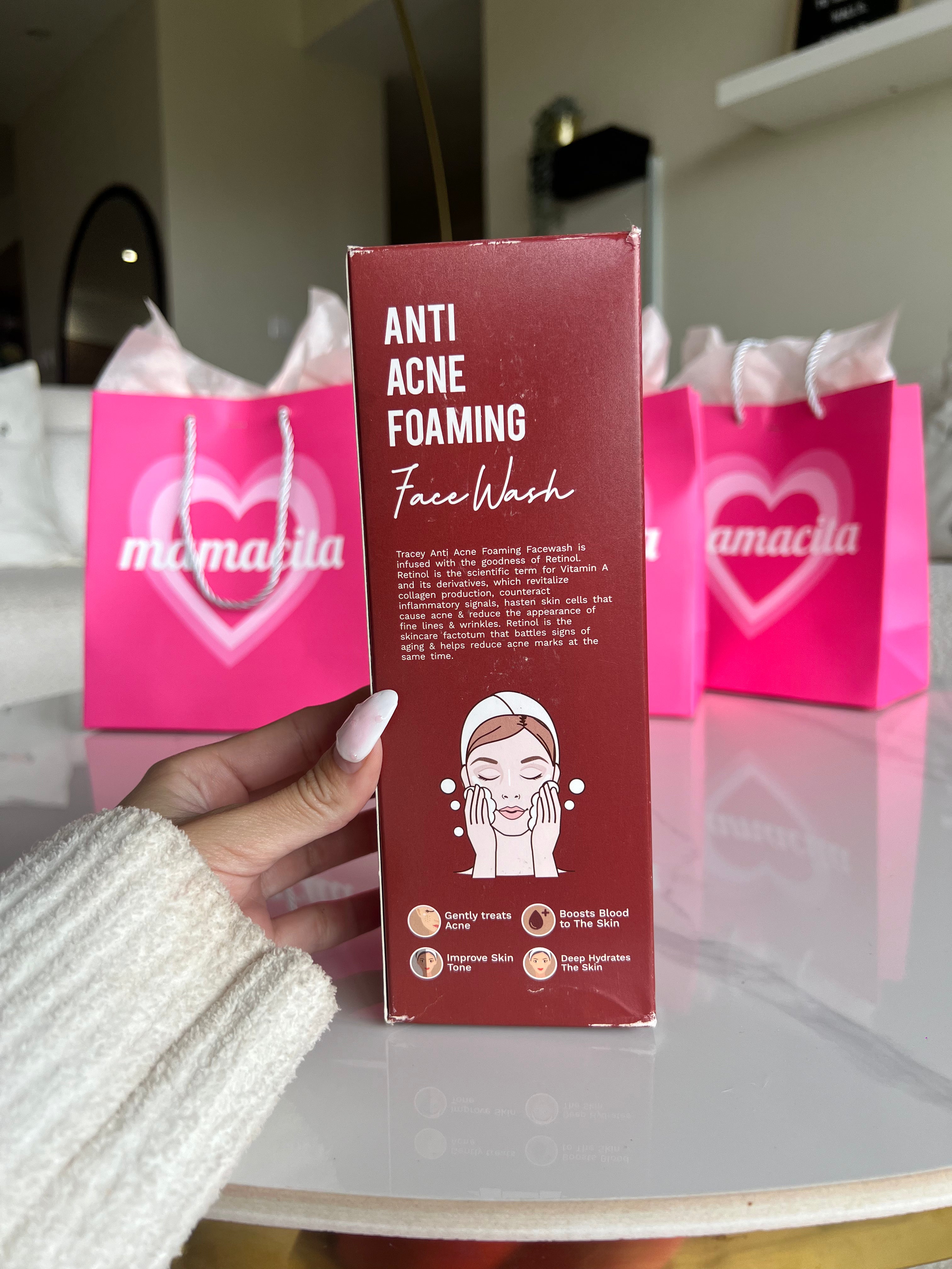 Tracey Anti-Acne Foaming Face Wash