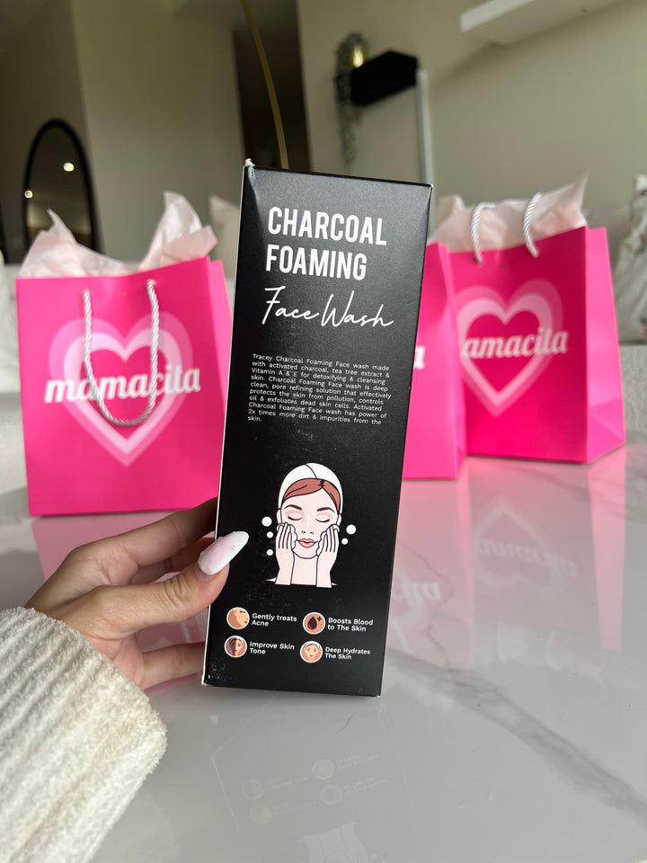 Tracey Charcoal Foaming Face Wash