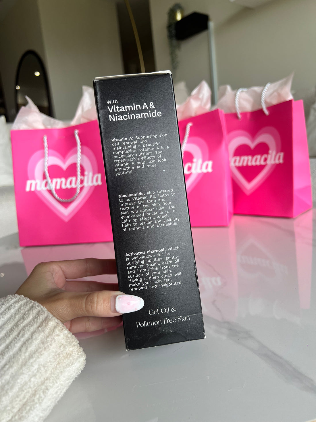 Tracey Charcoal Foaming Face Wash