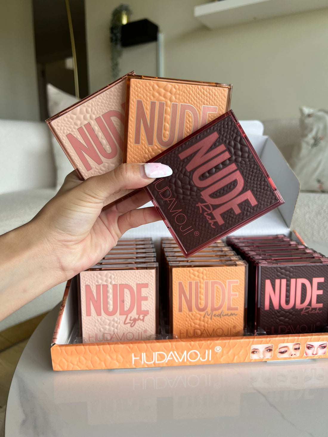 Nude Huda Moji Eyeshadow Palettes