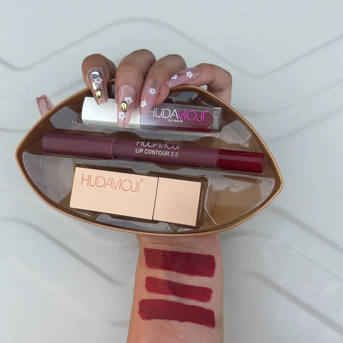 Perfect Pout Lip Set by Huda Moji