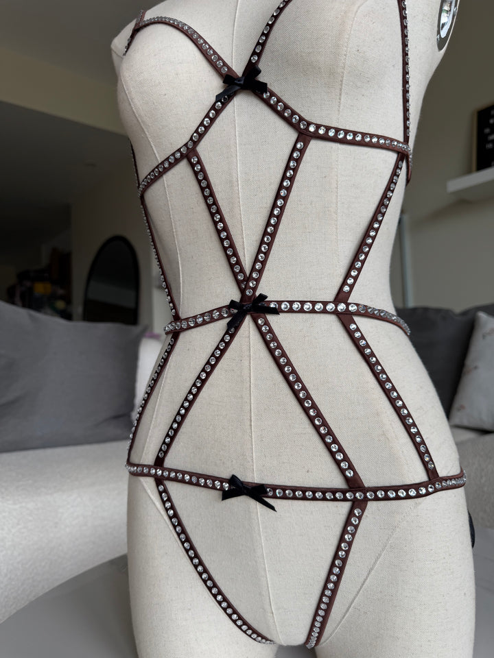 Victoria's Secret sexy brown lingerie M/L