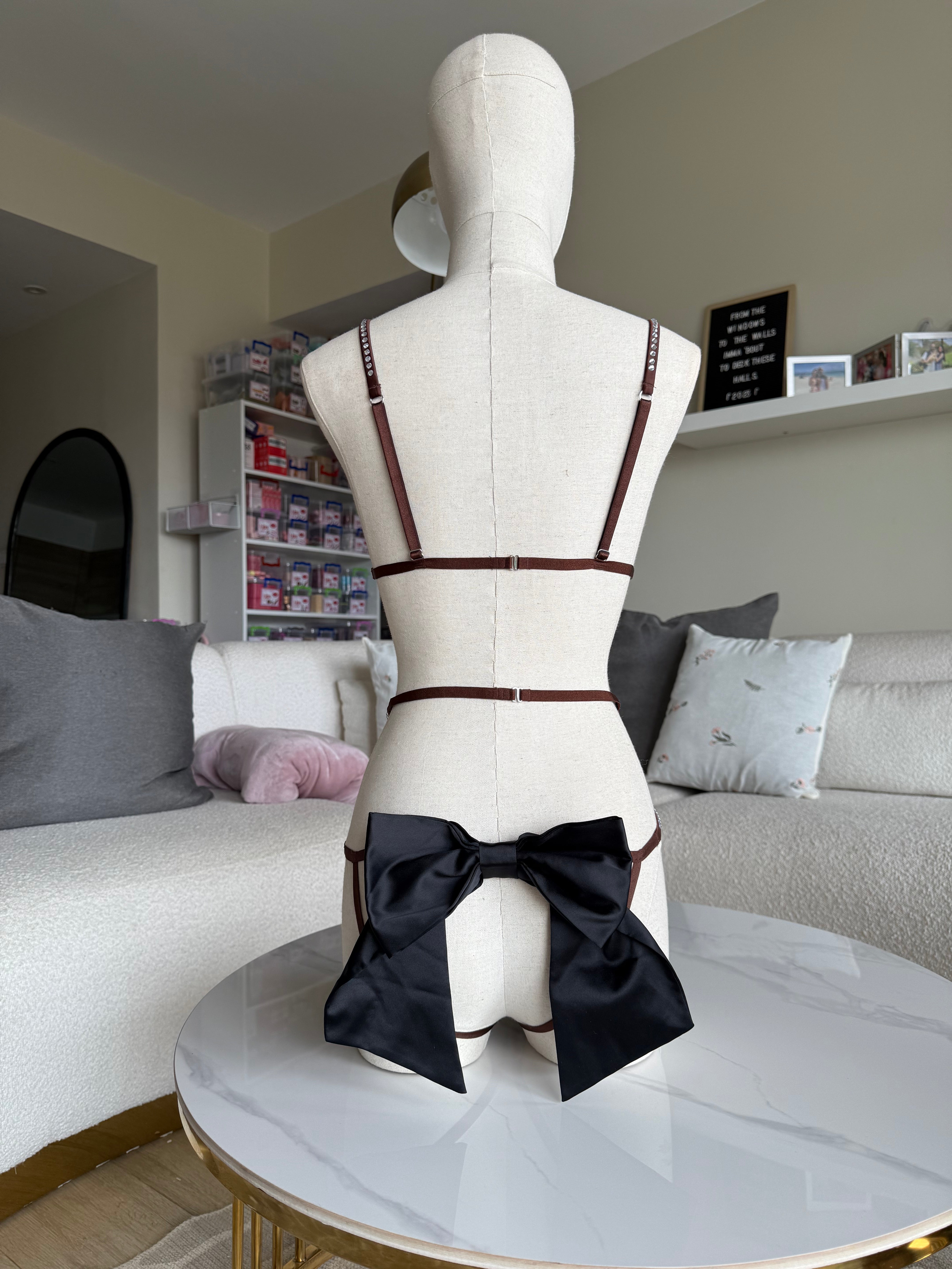 Victoria's Secret sexy brown lingerie M/L