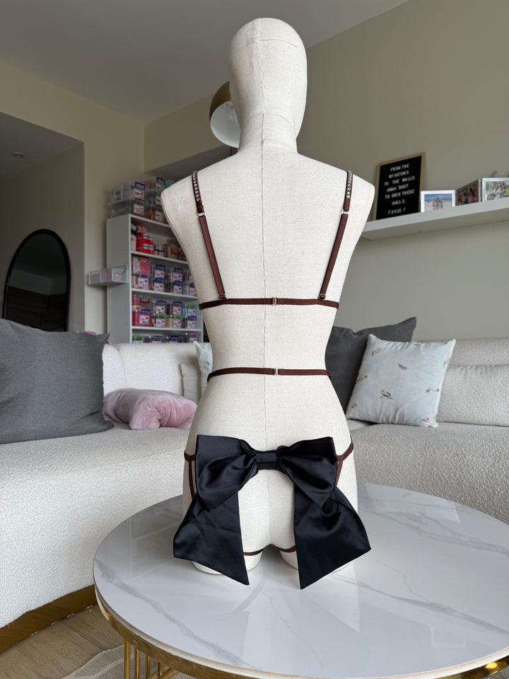 Victoria's Secret sexy brown lingerie M/L