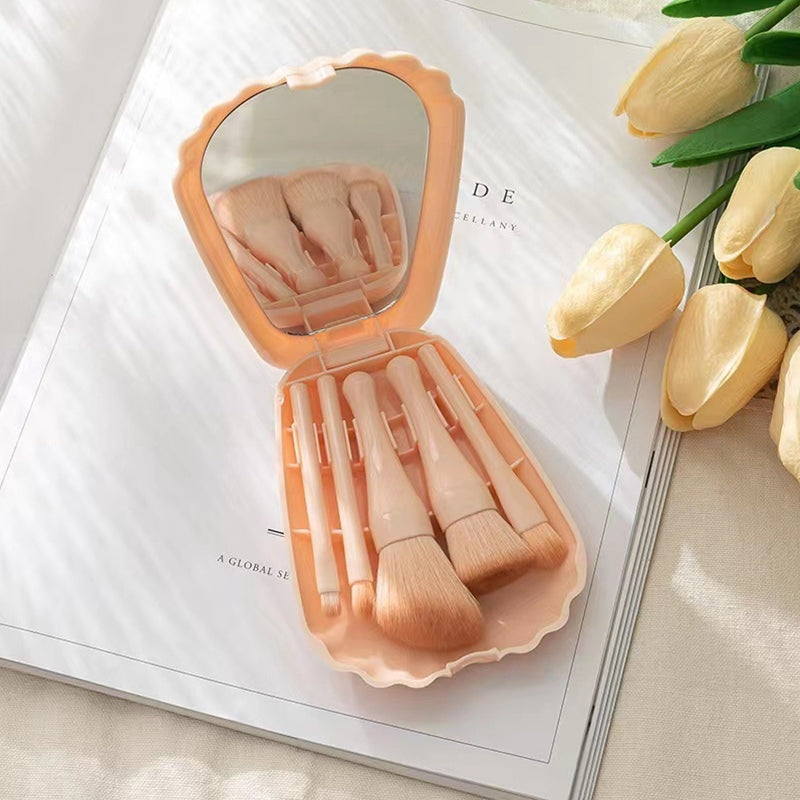 Seashell Mermaid Makeup Brushes