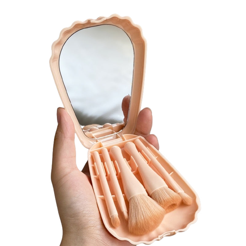 Seashell Mermaid Makeup Brushes