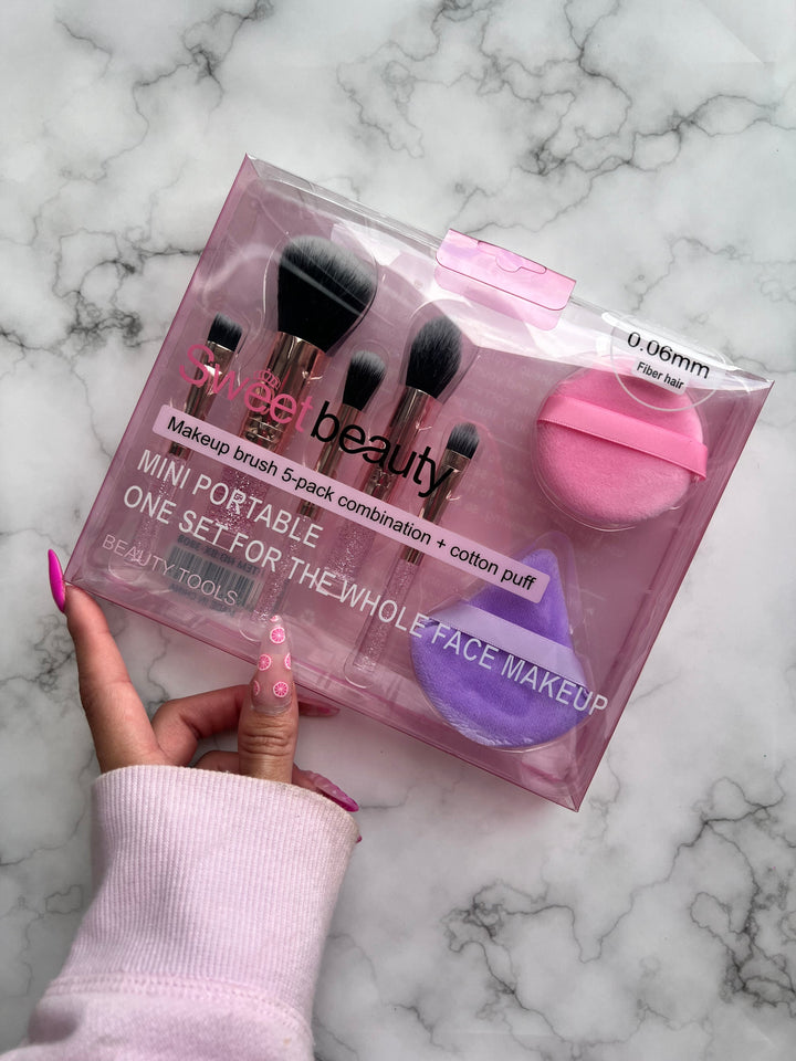 Sweet Beauty Mini Makeup Brush Set