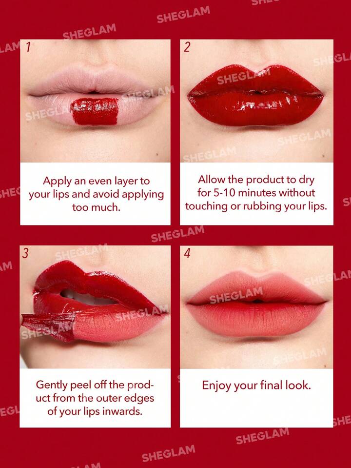 She Glam Peel Off Lip Tint