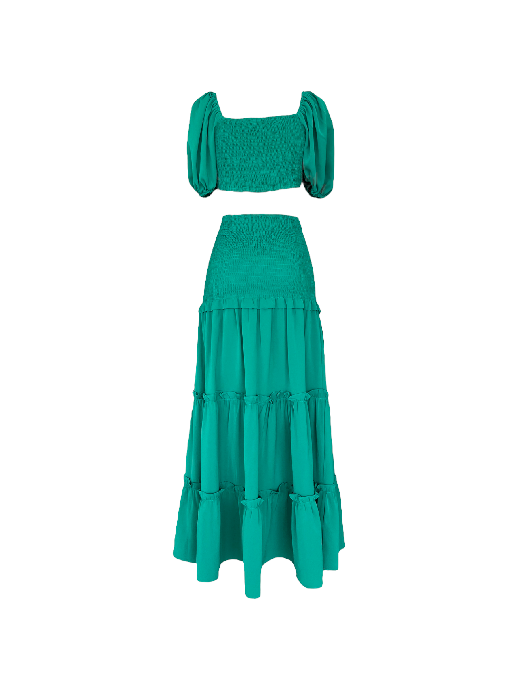 Erivel Set Skirt Green M/L