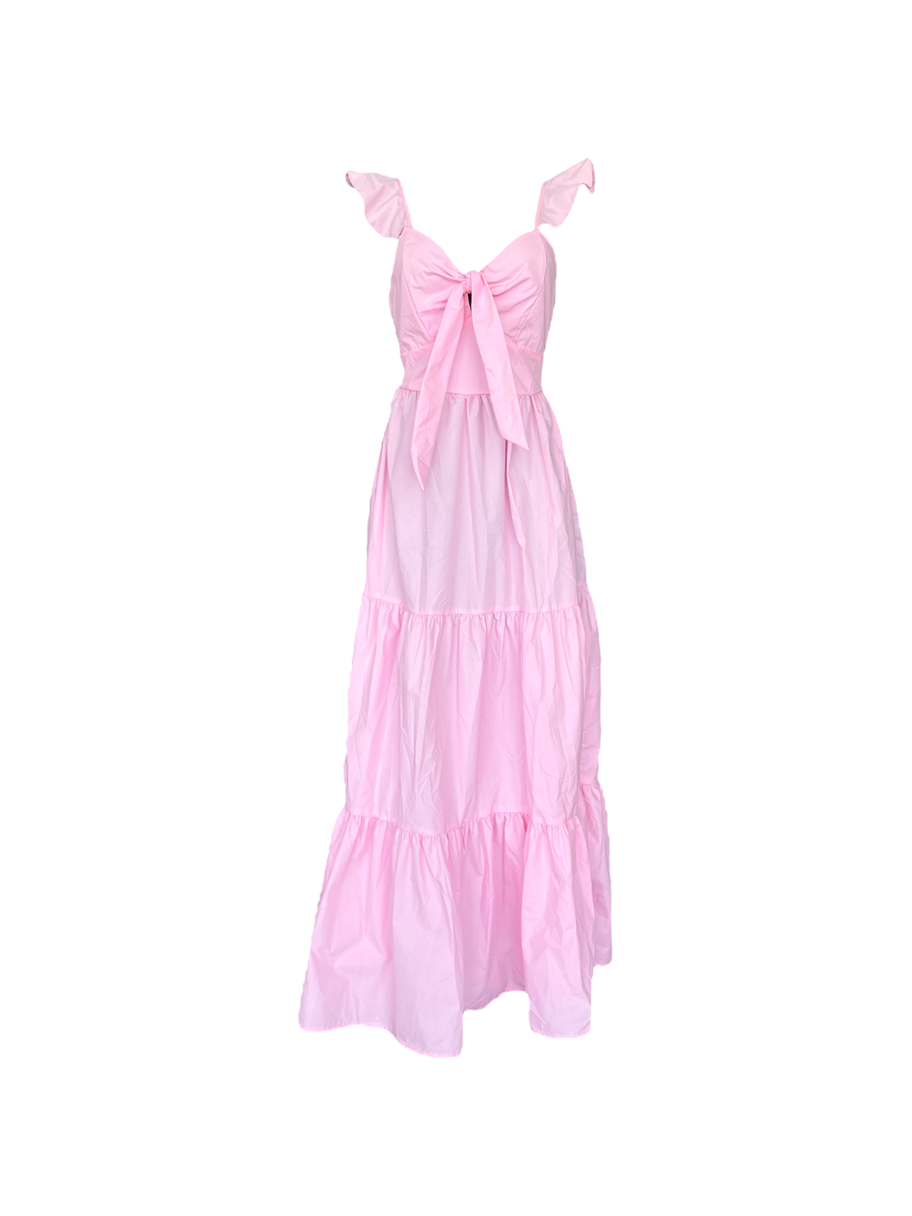 Coco Moda Dress Long Pink Large