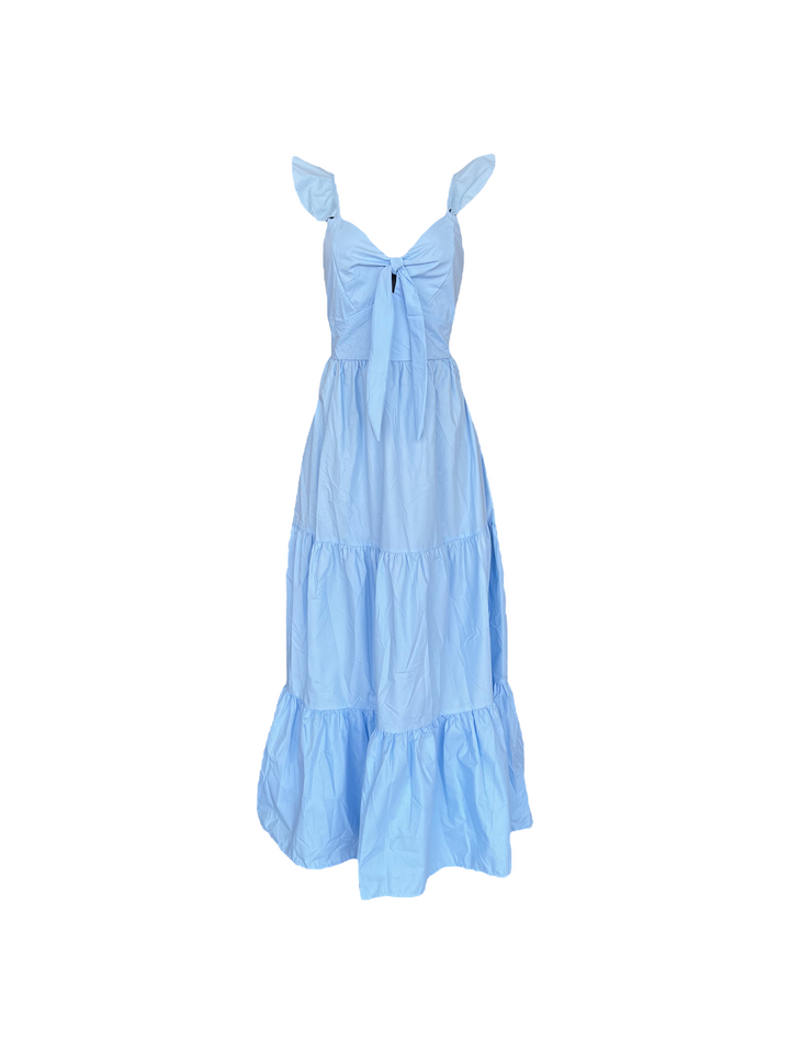 Coco Moda Dress Long Blue Medium