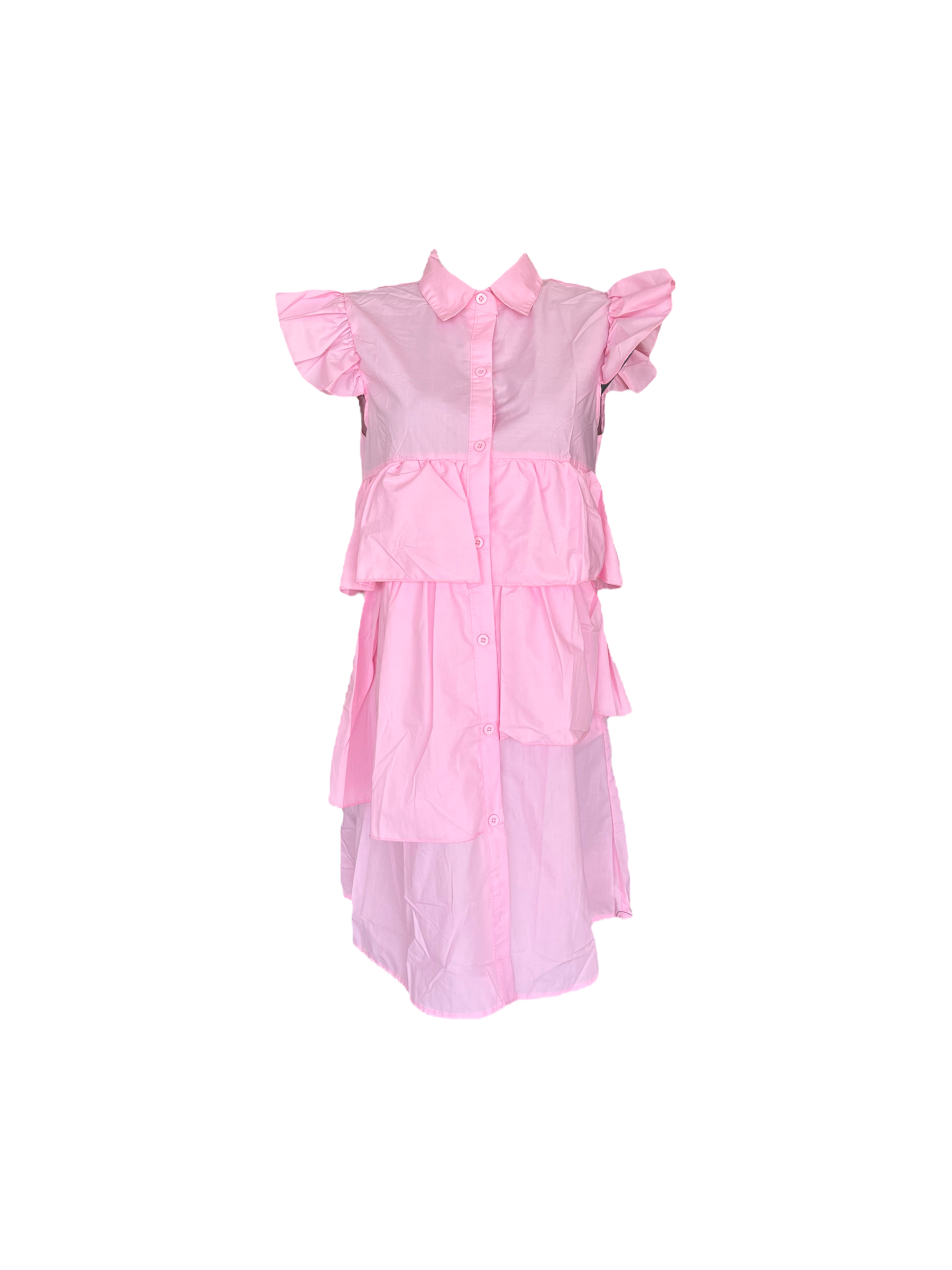 Yinuo Dress Short Pink S/M