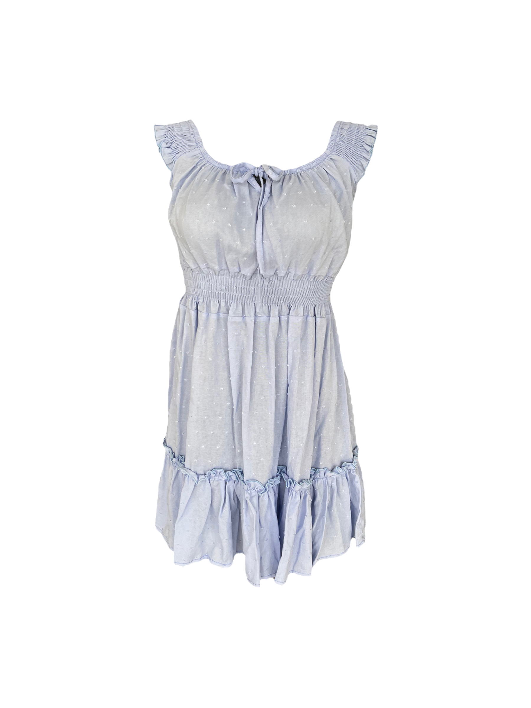 Mary Dress Short  Baby Blue S/M