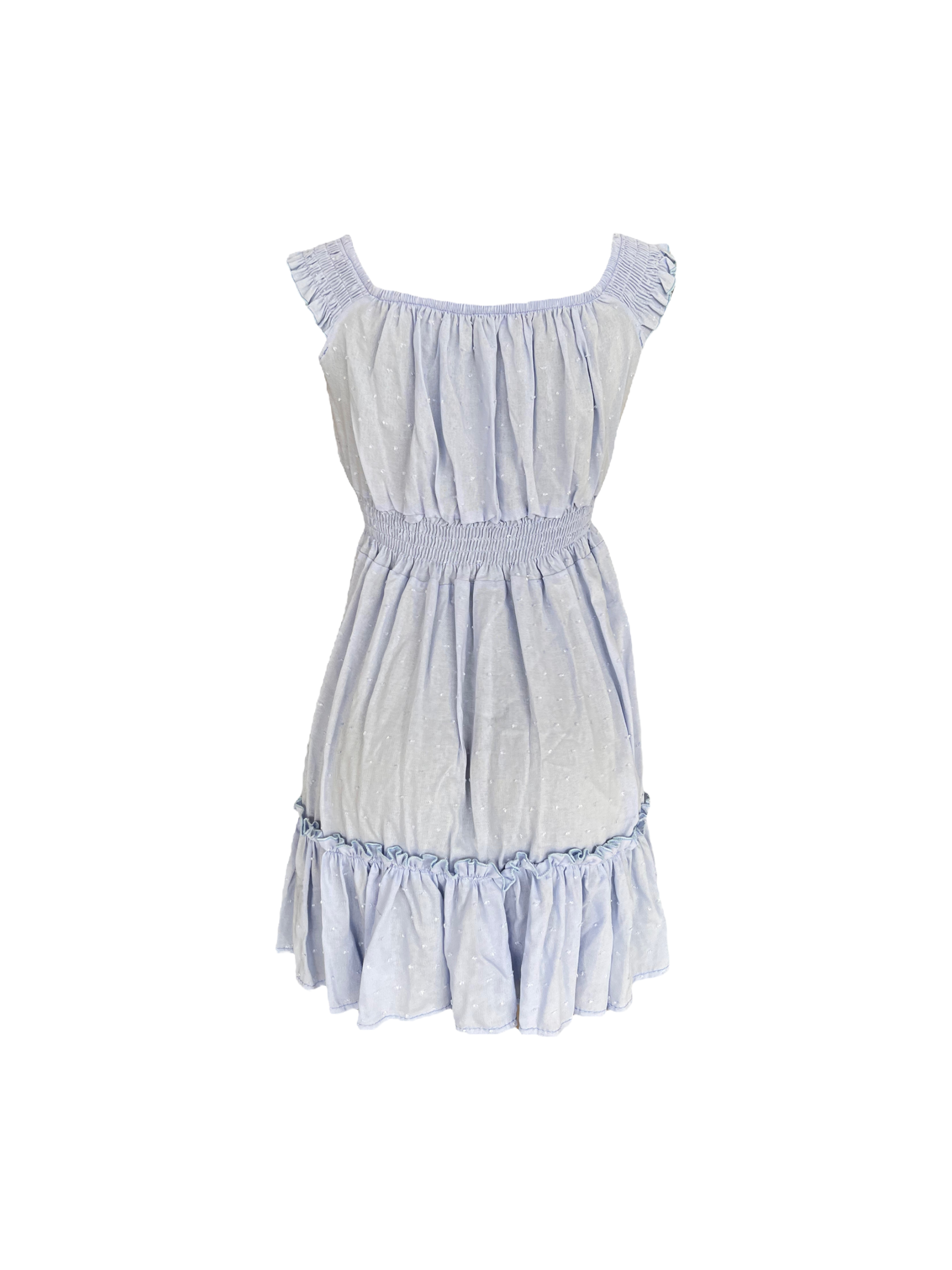 Mary Dress Short  Baby Blue S/M