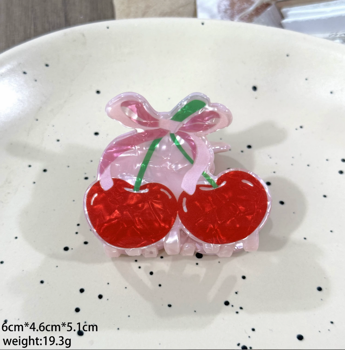 Cherry Hair Clip