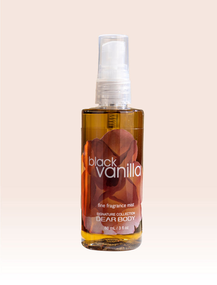 Black Vanilla Dear Body Mini Mist
